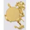 Médaille asymétrique carnaval