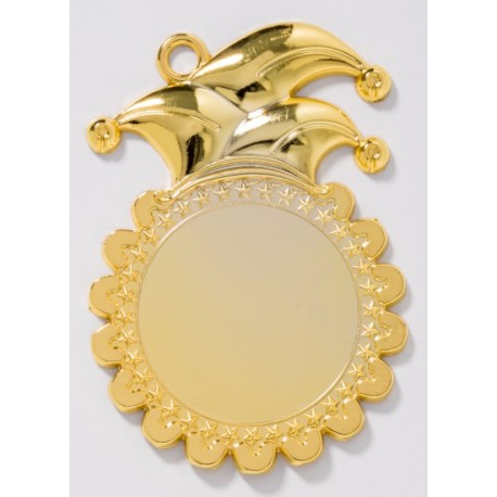 Médaille asymétrique carnaval