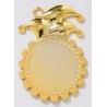 Médaille asymétrique carnaval