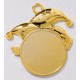Médaille asymétrique carnaval