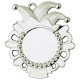 Médaille porte centre asymétrique carnaval
