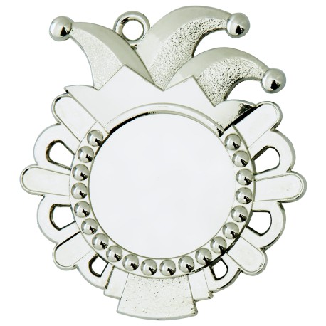 Médaille porte centre asymétrique carnaval