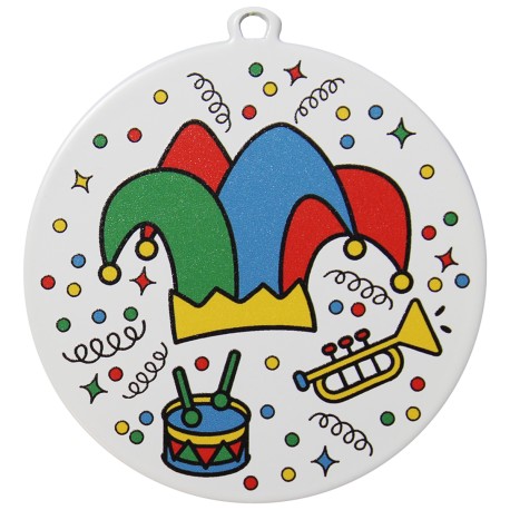 Médaille à motif carnaval