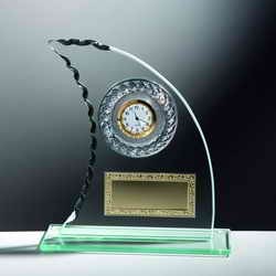 HORLOGE EN VERRE