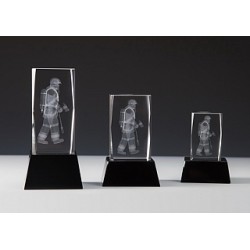 BLOC CRISTAL LASER 3D