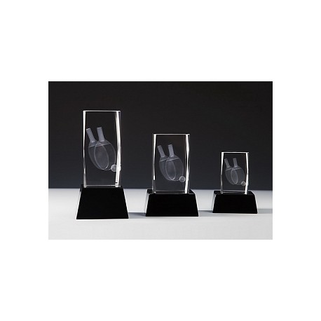 BLOC CRISTAL LASER 3D